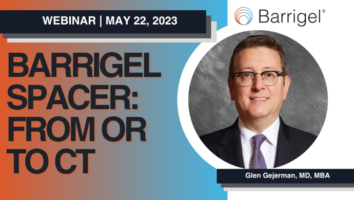 Barrigel Spacer: From OR to CT